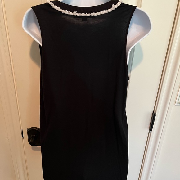 Womens Loft Black Blouse Medium - Picture 3 of 4